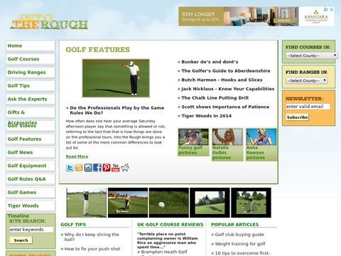 IntoTheRough - Golf Courses, Driving Ranges, Golf Hotels