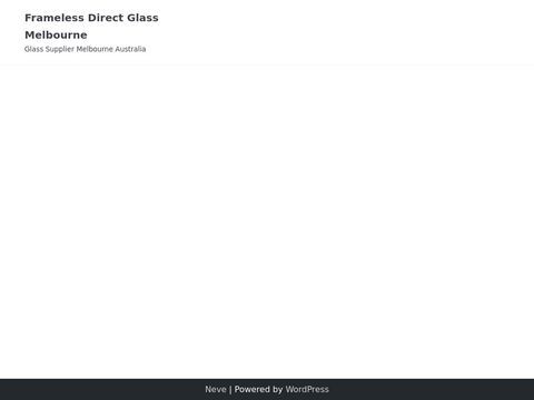 Frameless Direct - Frameless Glass Melbourne