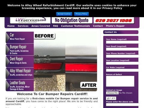 Car Bumper Repairs Cardiff