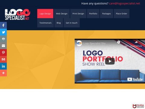 LogoSpecialist.net, a unique logo design service