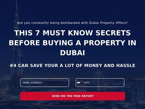 Dubais first and only off-plan property promotion platform