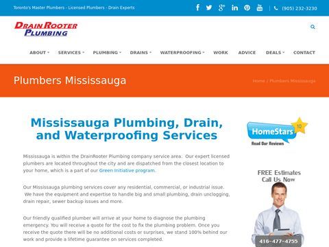 DrainRooter Plumbing-Mississauga