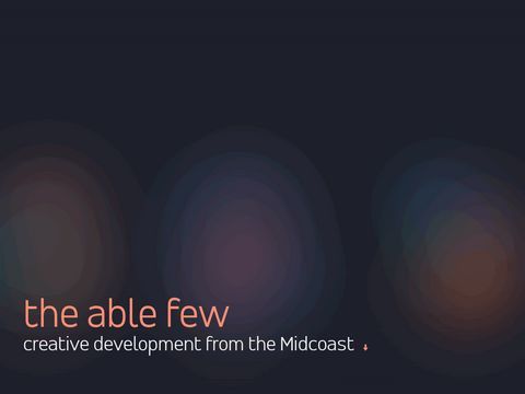 The Able Few Ruby on Rails Development