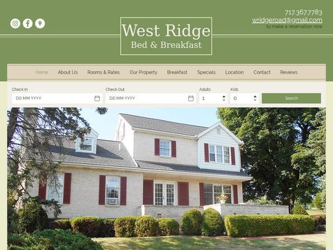 West Ridge Bed and Breakfast