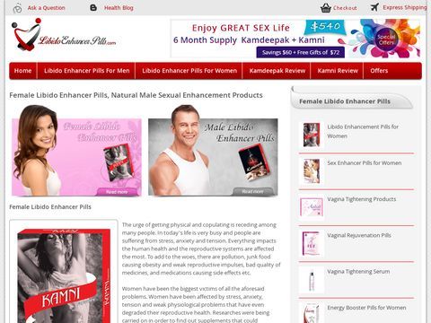 Libido Enhancer Pills and Products