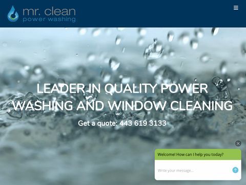 Mr. Clean Power Washing