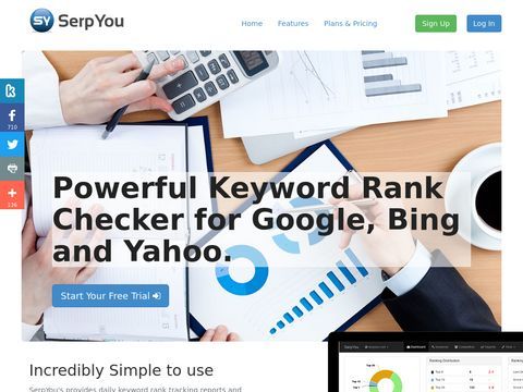 SerpYou.com - search engine rankings, backlinks and competi