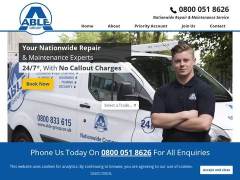 Able Group Nationwide Repair & Maintenance Company