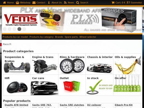 Race.Fi Webshop