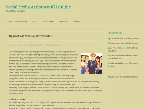 RTJ Online  A Social Media Agency for Social Media Assistanc