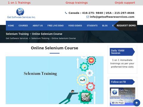 Selenium Training Toronto – Online Selenium Course
