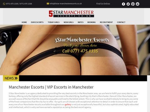 5 Star Manchester Escorts Agency