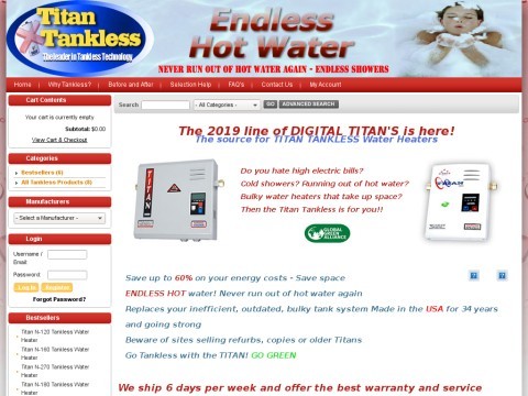 Tankless Water Heaters by Titan Tankless