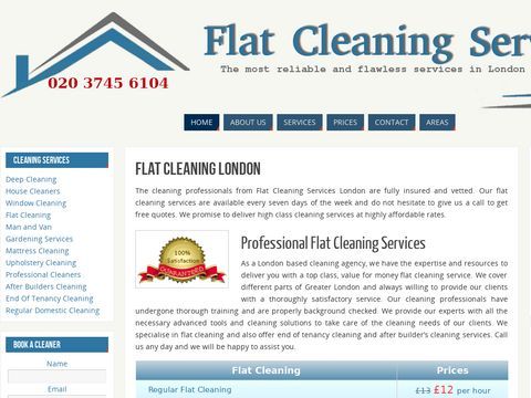 Flat Cleaning Services London