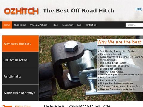 OzHitch off road hitches and trailer couplings