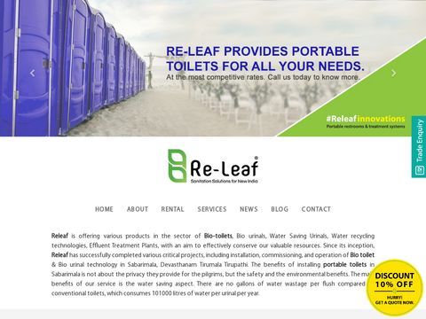 Portable Toilet For Rent & Sale - Relief