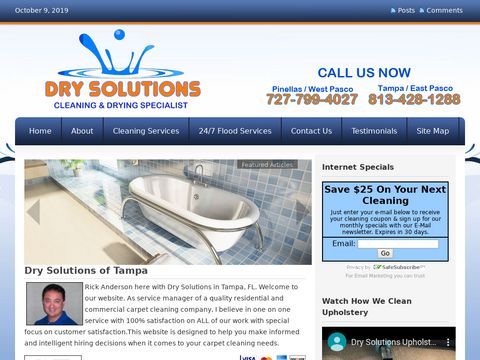 Professional Carpet Cleaning In Tampa, FL Services | Dry Solutions