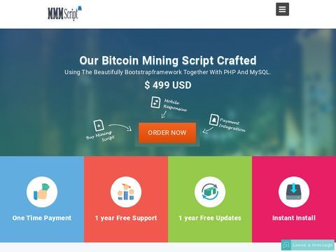 Start a bitcoin mining website in a quick time