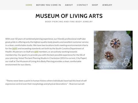 Museum of Living Arts Body Piercing