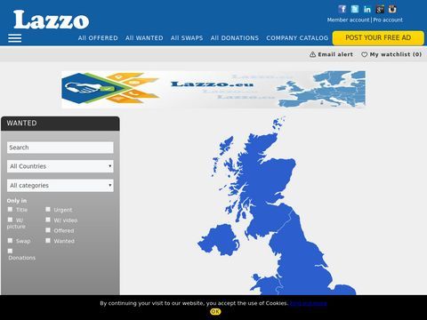 Free Classifieds Ads in United Kingdom - Lazzo