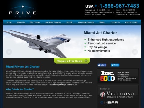 Miami Jet Charter