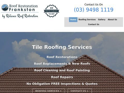 Roof Restoration Frankston