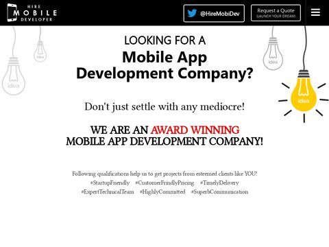 Hire top mobile app developers for iOS, Android