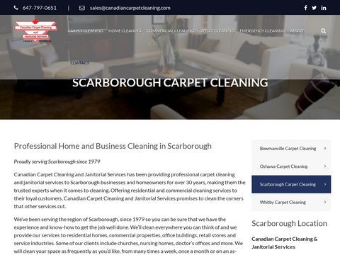 Canadian Carpet Cleaning & Janitorial Services