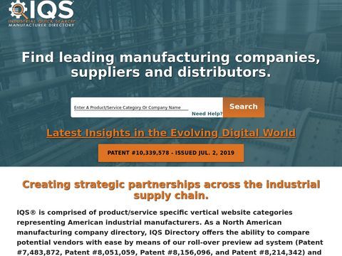 Industrial Quick Search - Manufacturer Directory 