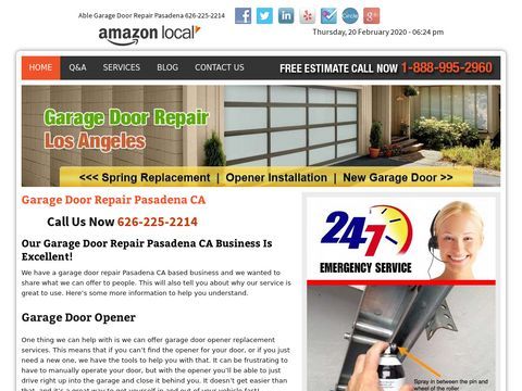 Able Garage Door Repair Pasadena