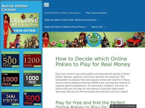 play at the best online casinos in Australia