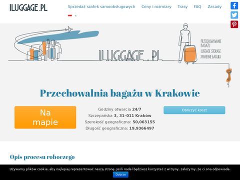 Przechowalnia bagażu w Krakowie | Iluggage.pl