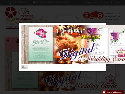 Scroll Wedding Cards