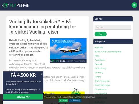 Vueling forsinkelser eller aflyst fly? 