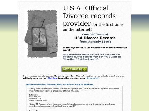 Divorce Records