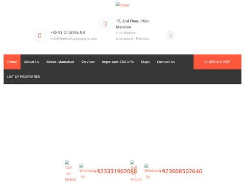 Time Value Property - Real Estate Company Islamabad Pakistan