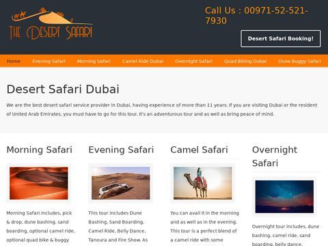 Desert Safari Dubai