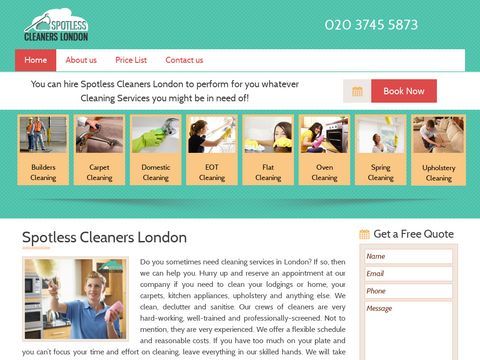 Spotless Cleaners London