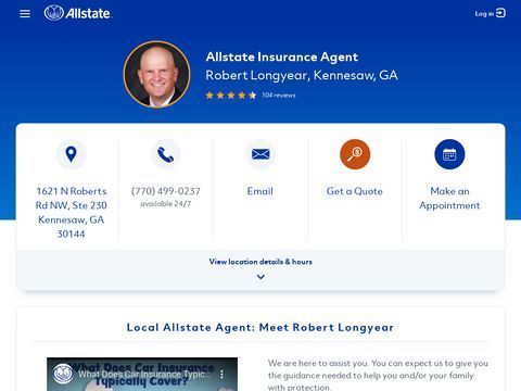 Allstate Insurance Agent: Robert Longyear