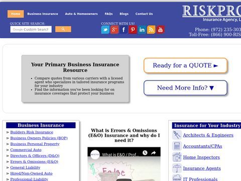 RISKPRO Insurance Agency, LLC