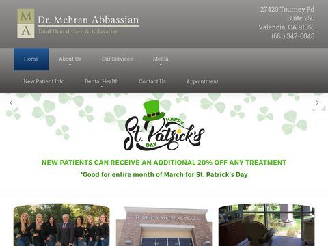 Santa Clarita Dentist - Dr Mehran Abbassian