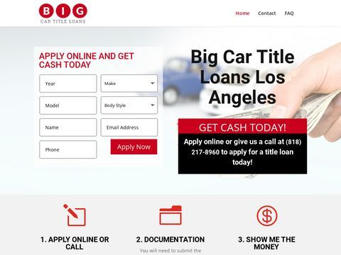 Big Car Title Loans Los Angeles