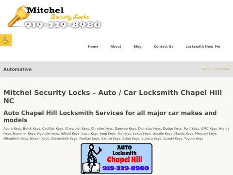 365 Chapel Hill Auto Locksmith