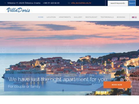 Dubrovnik apartment-hotel accommodation Stikovica