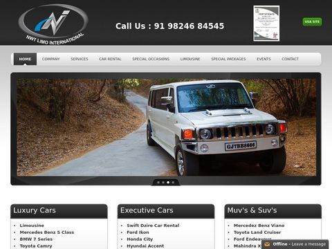 Ahmedabad Limo, Limousine Service in Anand, Baroda, Bombay, 