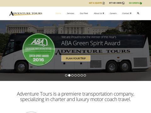 Adventure Tours - Charter and Luxury Motor Coach Travel