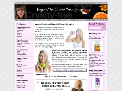 Vegan Health and Beauty