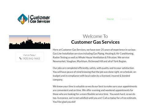 Customer Gas Services