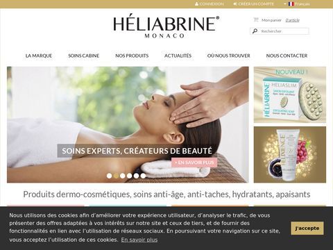 Heliabrine – skin care products