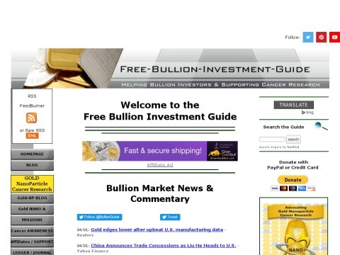 Free Bullion Investment Guide